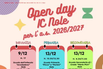 Open Day per l’anno scolastico 2026/2027