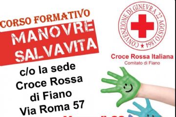 Manovre salvavita, un corso formativo con la Croce Rossa Italiana
