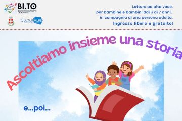 "Ascoltiamo insieme una storia" e poi... un piccolo laboratorio creativo in Biblioteca!