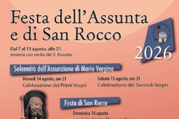 Festa dell'Assunta e di San Rocco, gli appuntamenti nel mese di agosto