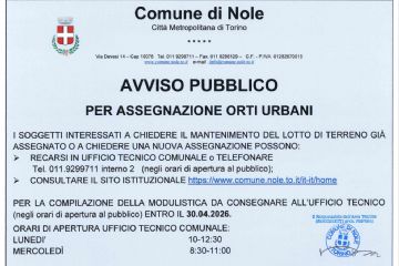 Manifestazione d'interesse per assegnazione orti urbani