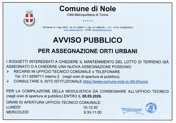 AVVISO PUBBLICO
