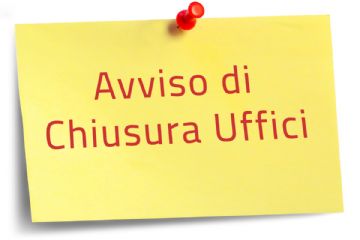 Avviso chiusura uffici comunali lunedì 1° giugno 2026