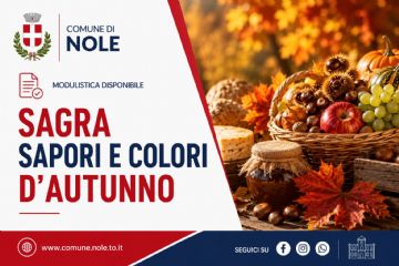 Sagra Sapori e Colori d'Autunno, appuntamento domenica 11 ottobre 2026 - Modulistica